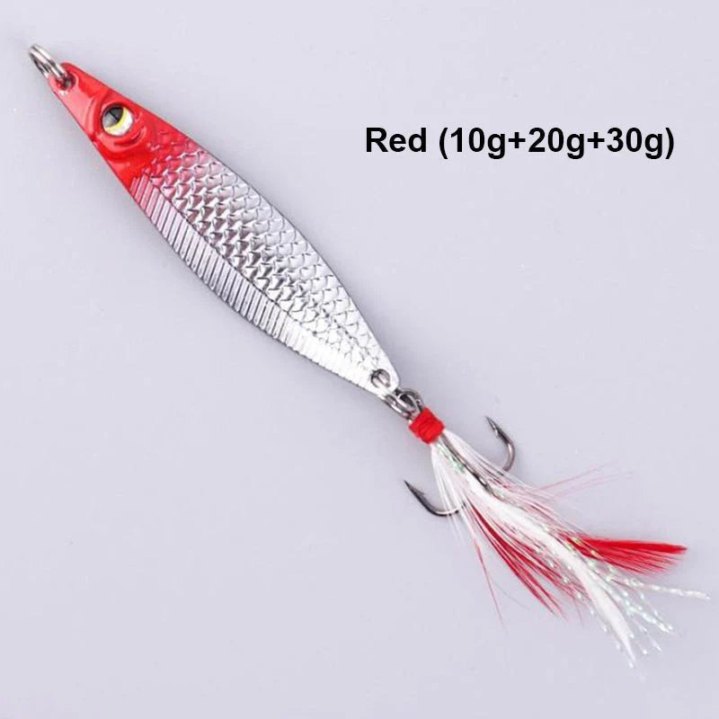 3D Floating Fishing Bait Set with 3 Hooks