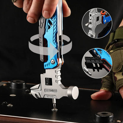 Multitool Hammer with Storage Bag