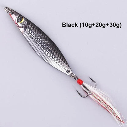 3D Floating Fishing Bait Set with 3 Hooks