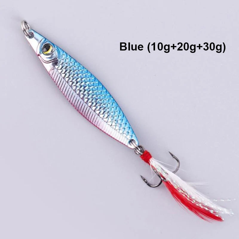 3D Floating Fishing Bait Set with 3 Hooks