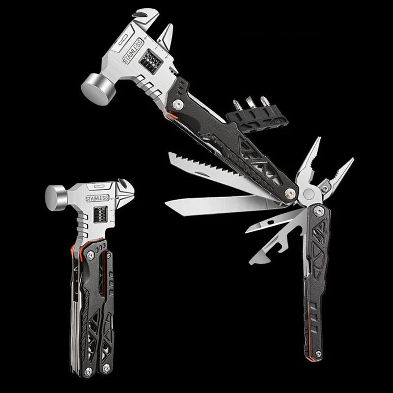 Multitool Hammer with Storage Bag