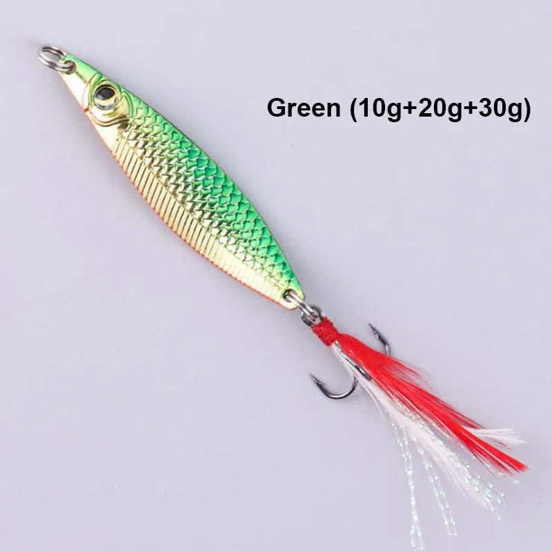 3D Floating Fishing Bait Set with 3 Hooks