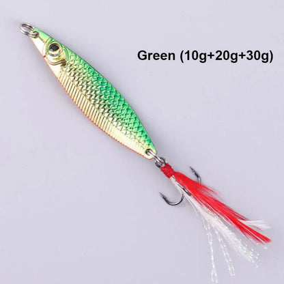 3D Floating Fishing Bait Set with 3 Hooks