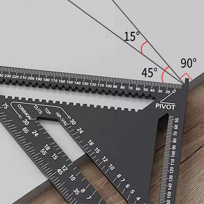 Woodworking Triangle Ruler