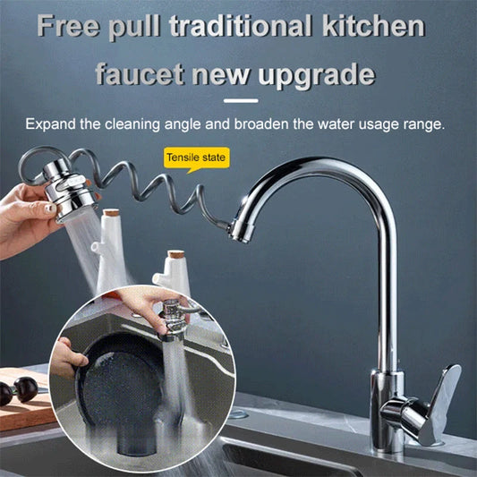 Pull-Out Faucet Filter Attachment