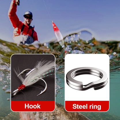 3D Floating Fishing Bait Set with 3 Hooks