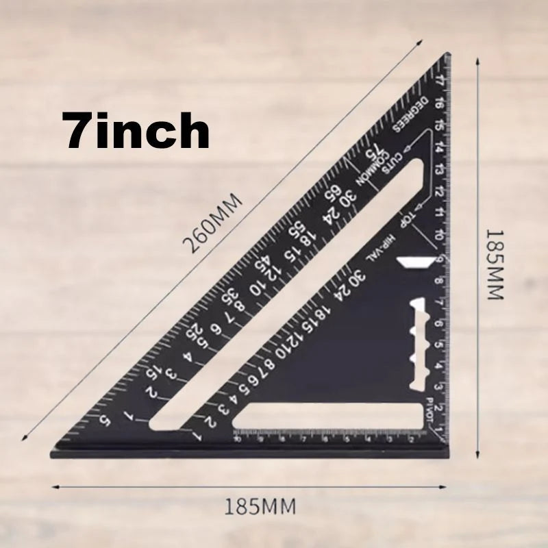 Woodworking Triangle Ruler