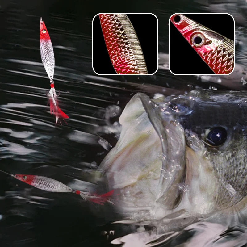3D Floating Fishing Bait Set with 3 Hooks