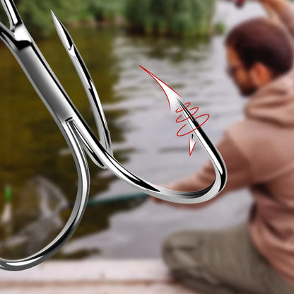 3D Floating Fishing Bait Set with 3 Hooks