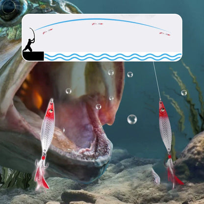 3D Floating Fishing Bait Set with 3 Hooks