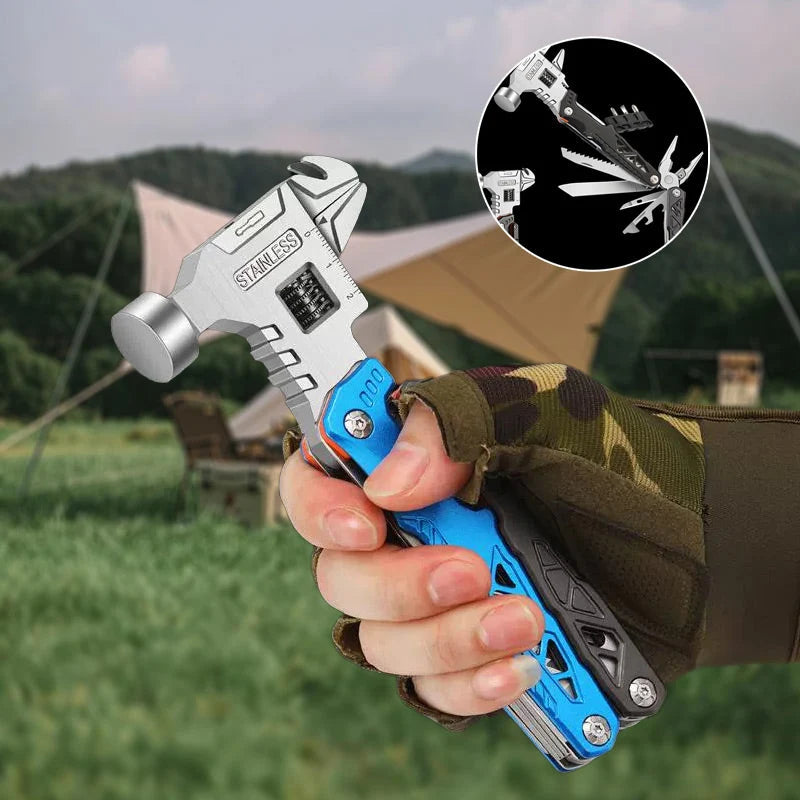 Multitool Hammer with Storage Bag