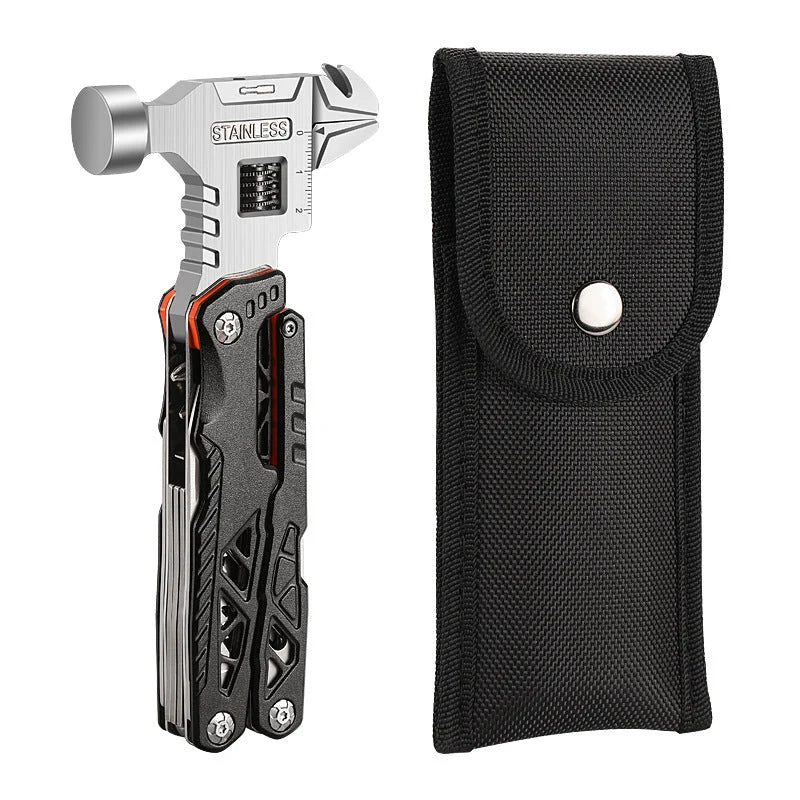 Multitool Hammer with Storage Bag