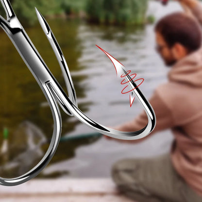 3D Floating Fishing Bait Set with 3 Hooks